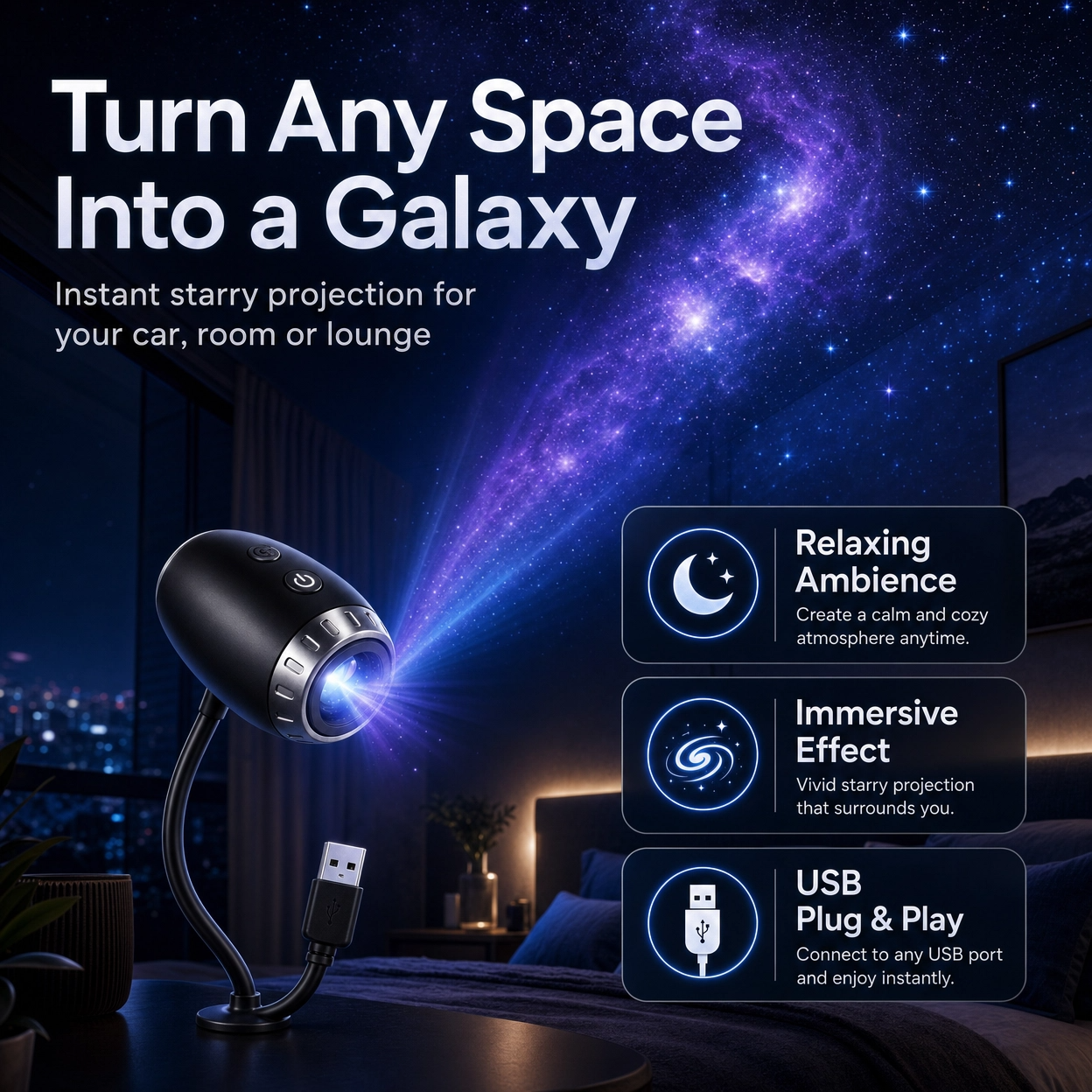 Galaxy Dream Projector